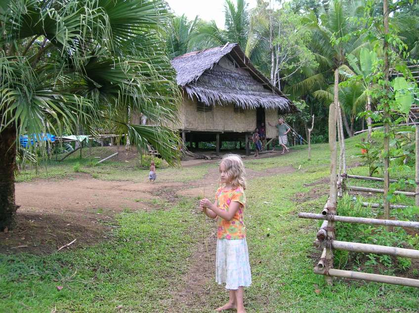 Alyssa in the village