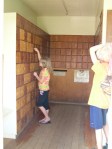 inside the post office